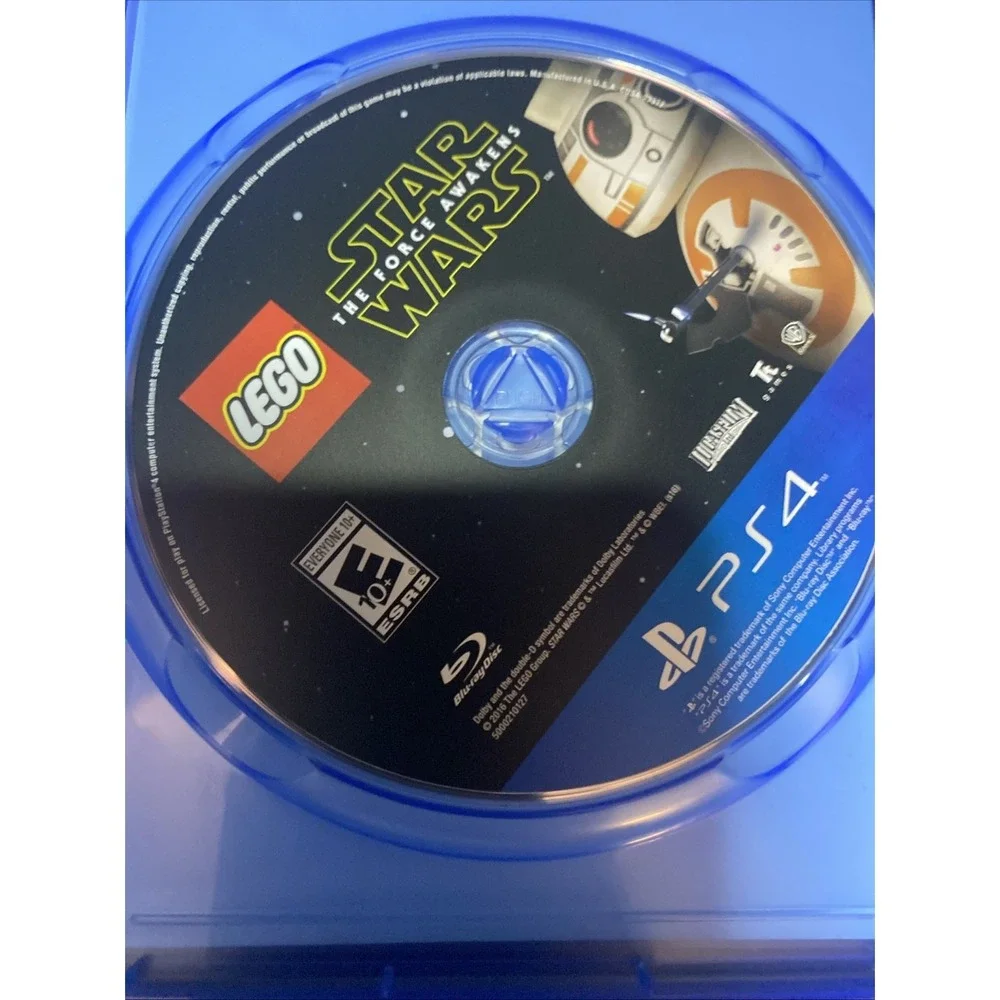LEGO Star Wars: The Force Awakens (Sony PlayStation 4, PS4) Complete in Box CIB